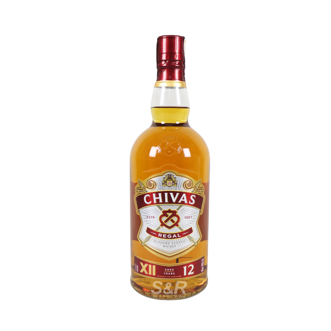 Chivas Regal Aged 12 Years Blended Scotch Whisky 1L